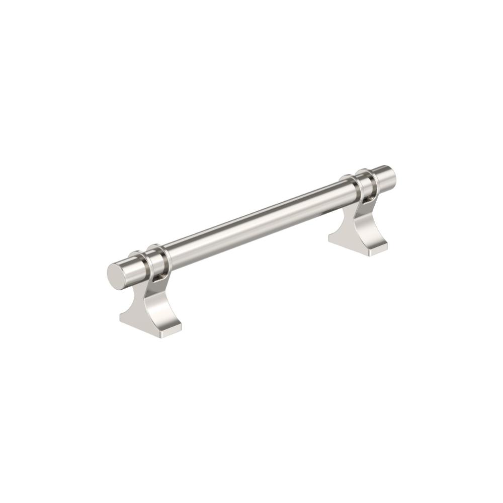 Amerock BP36606PN Davenport 5-1/16 inch (128mm) Center-to-Center Polished Nickel Cabinet Pull