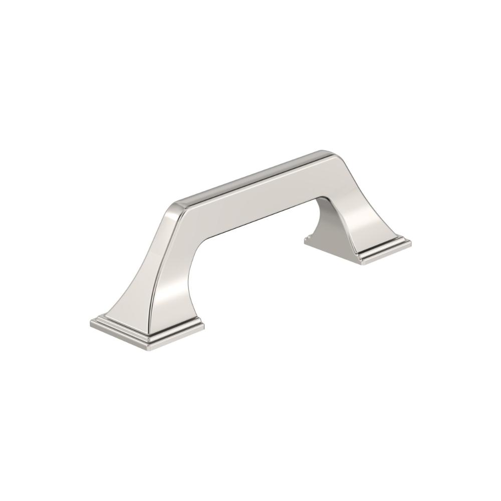 Amerock BP37375PN Exceed 3 inch (76mm) Center-to-Center Polished Nickel Cabinet Pull