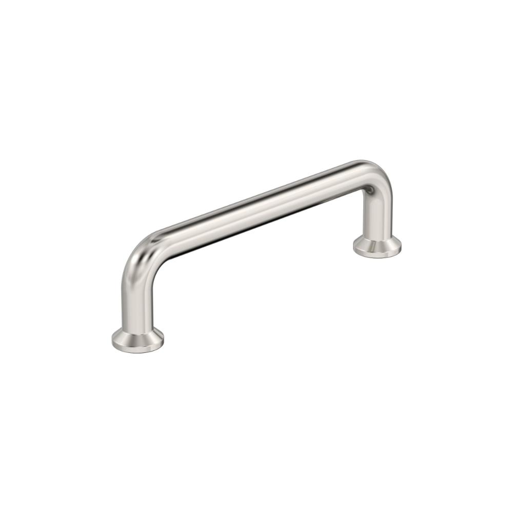 Amerock BP36781PN Factor 3-3/4 inch (96mm) Center-to-Center Polished Nickel Cabinet Pull