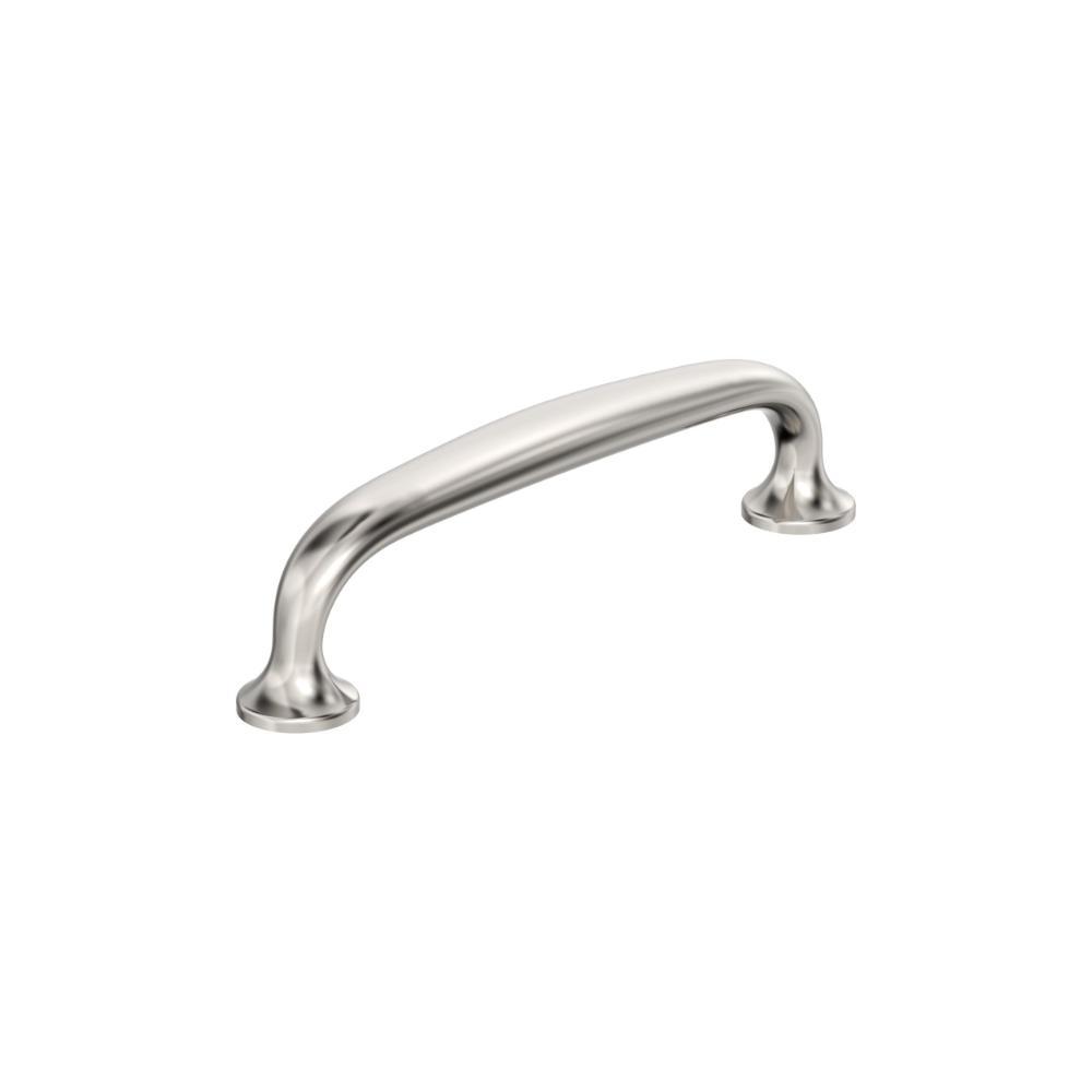 Amerock BP36794PN Renown 3-3/4 inch (96mm) Center-to-Center Polished Nickel Cabinet Pull