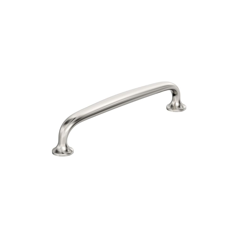 Amerock BP36795PN Renown 5-1/16 inch (128mm) Center-to-Center Polished Nickel Cabinet Pull