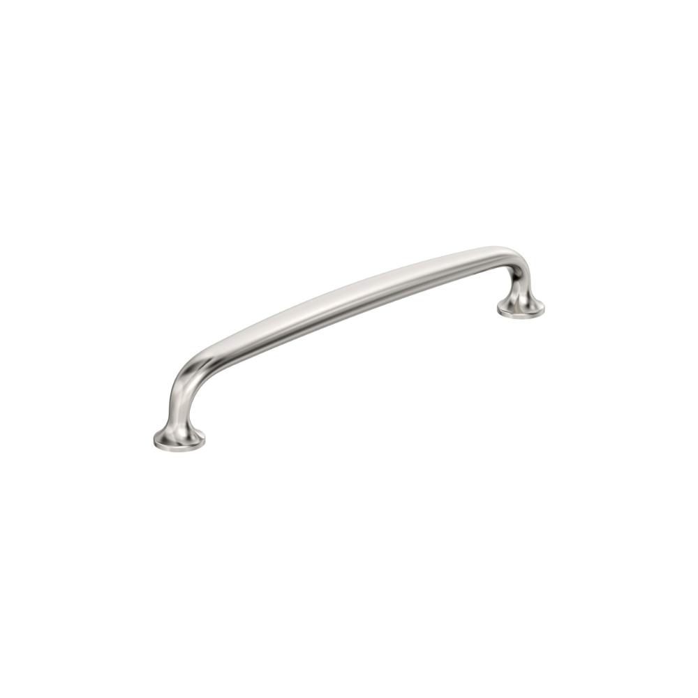 Amerock BP36796PN Renown 6-5/16 inch (160mm) Center-to-Center Polished Nickel Cabinet Pull