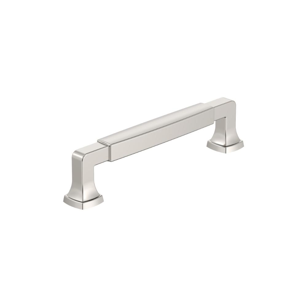 Amerock BP36888PN Stature 5-1/16 inch (128mm) Center-to-Center Polished Nickel Cabinet Pull