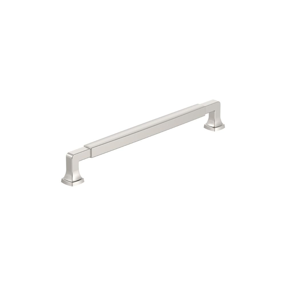 Amerock BP36890PN Stature 8-13/16 inch (224mm) Center-to-Center Polished Nickel Cabinet Pull