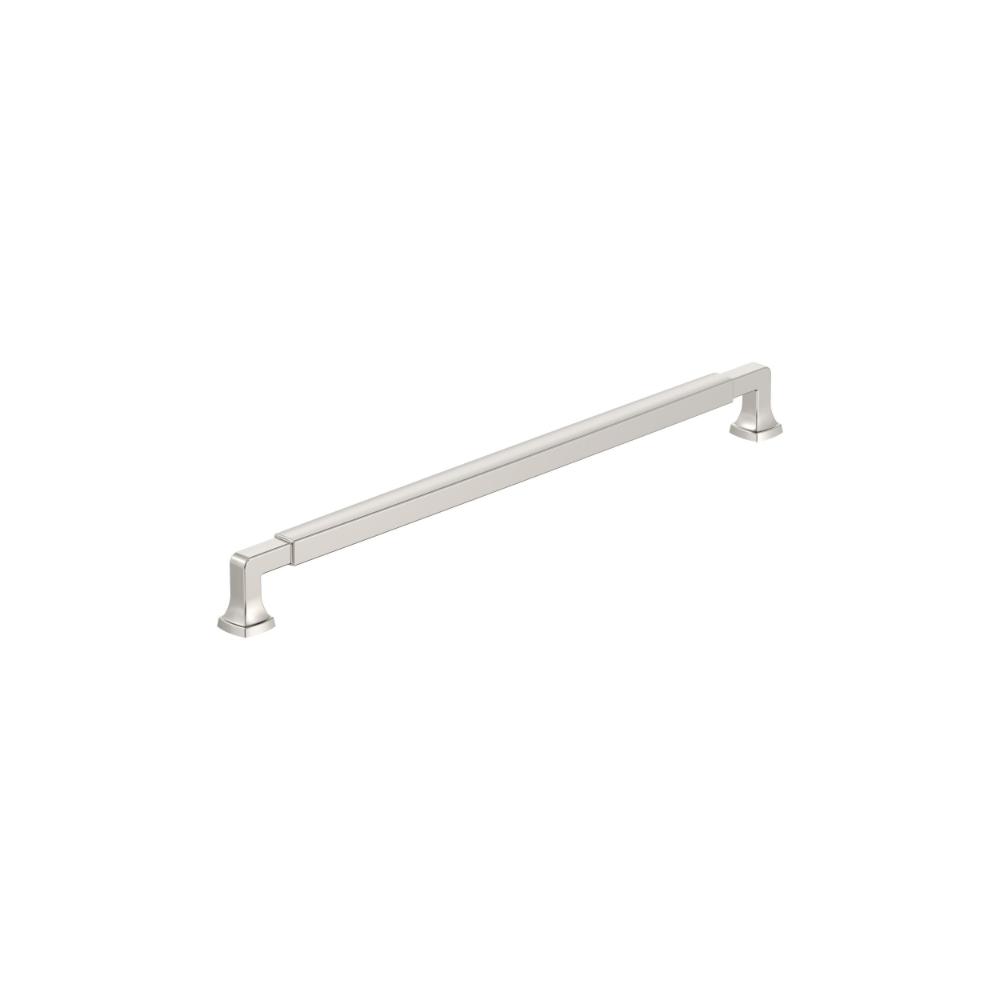 Amerock BP37401PN Stature 12-5/8 inch (320mm) Center-to-Center Polished Nickel Cabinet Pull