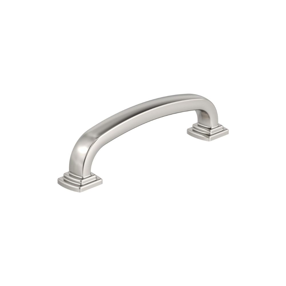 Amerock BP36894PN Surpass 3-3/4 inch (96mm) Center-to-Center Polished Nickel Cabinet Pull