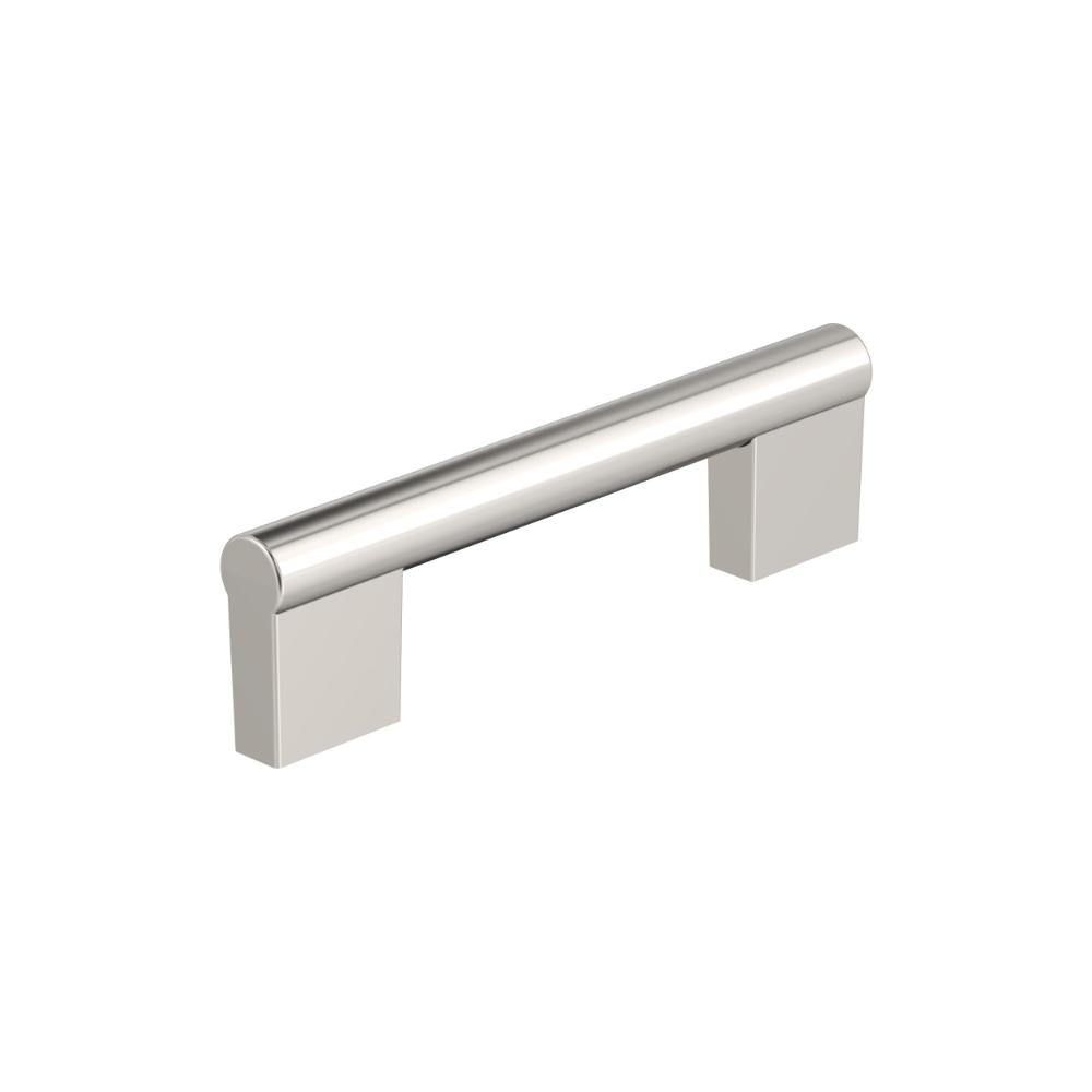 Amerock BP36912PN Versa 3-3/4 inch (96mm) Center-to-Center Polished Nickel Cabinet Pull