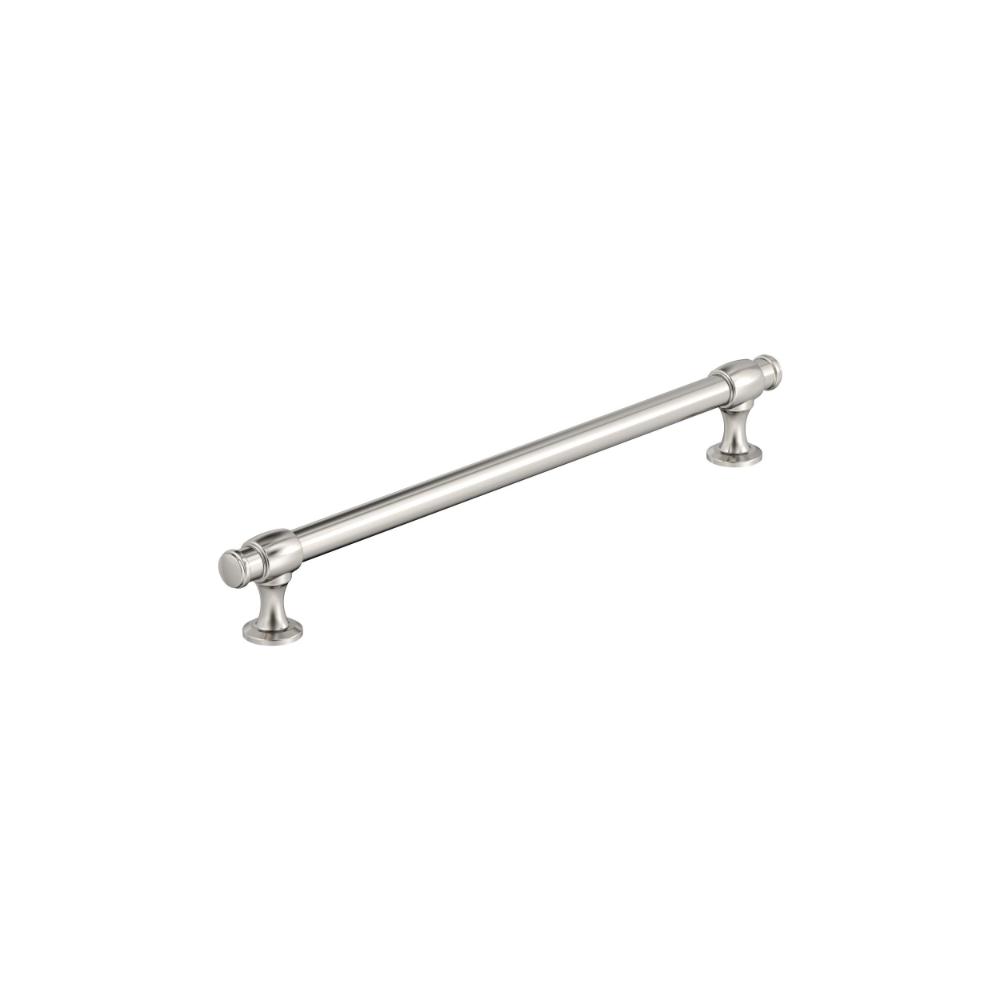 Amerock BP36769PN Winsome 8-13/16 inch (224mm) Center-to-Center Polished Nickel Cabinet Pull