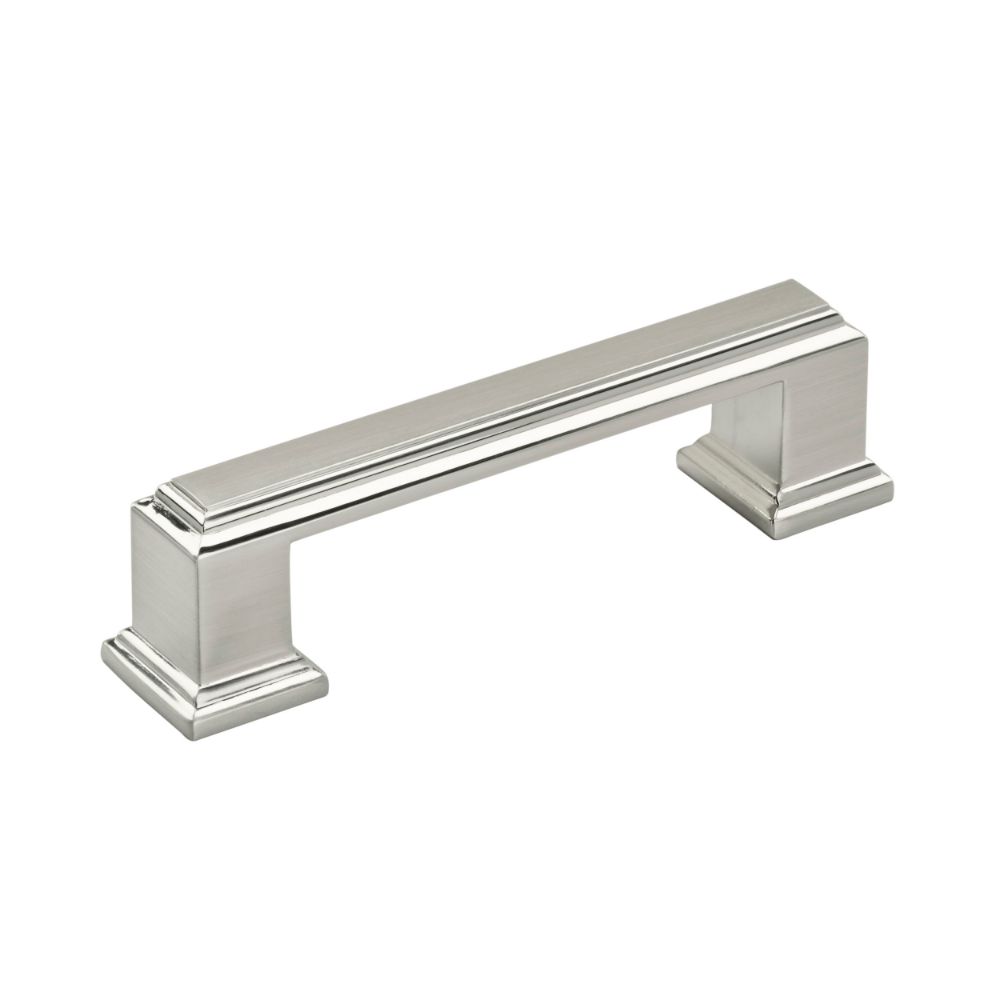Amerock BP36764G10 Appoint 3 inch (76mm) Center-to-Center Satin Nickel Cabinet Pull