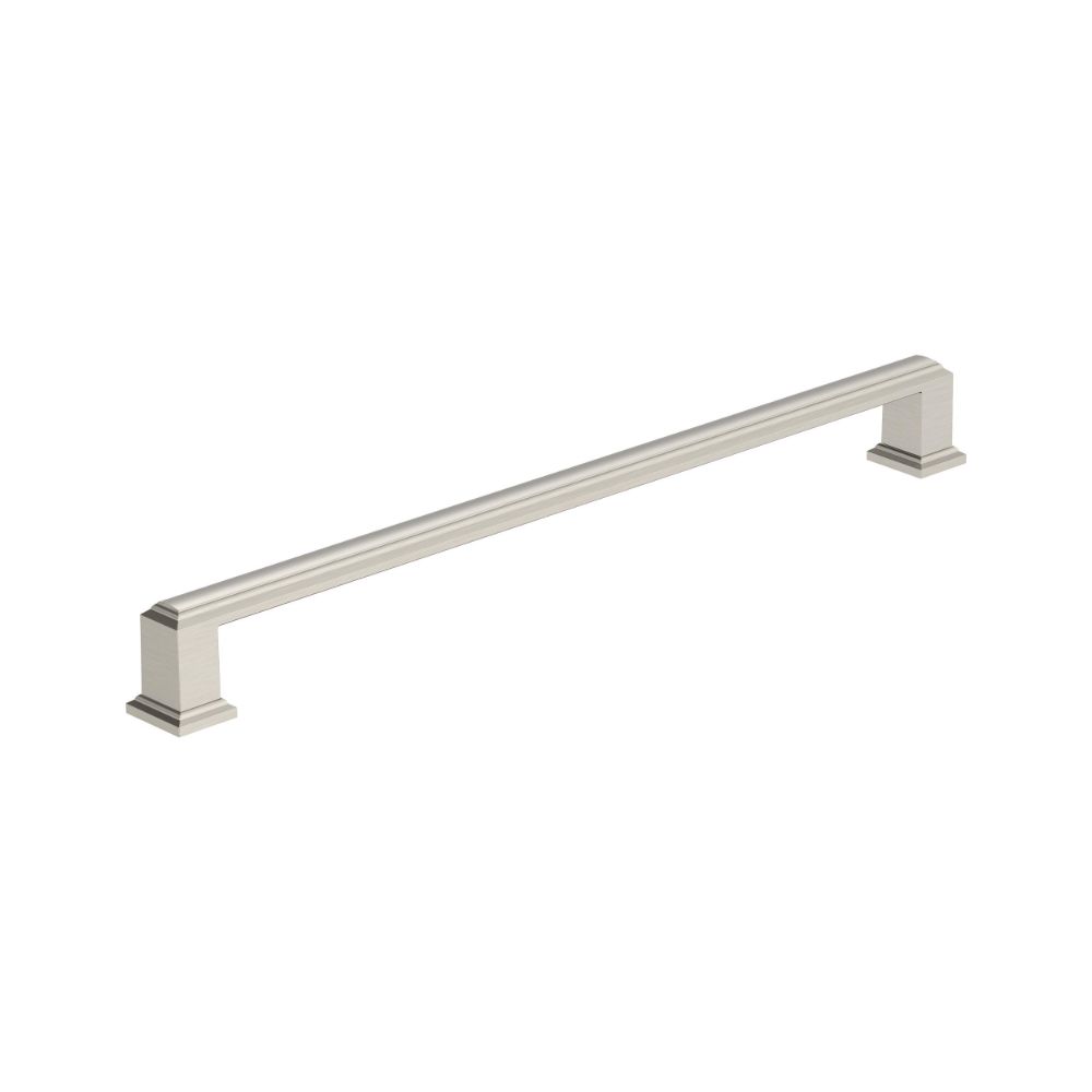 Amerock BP37361G10 Appoint 10-1/16 in (256 mm) Center-to-Center Satin Nickel Cabinet Pull