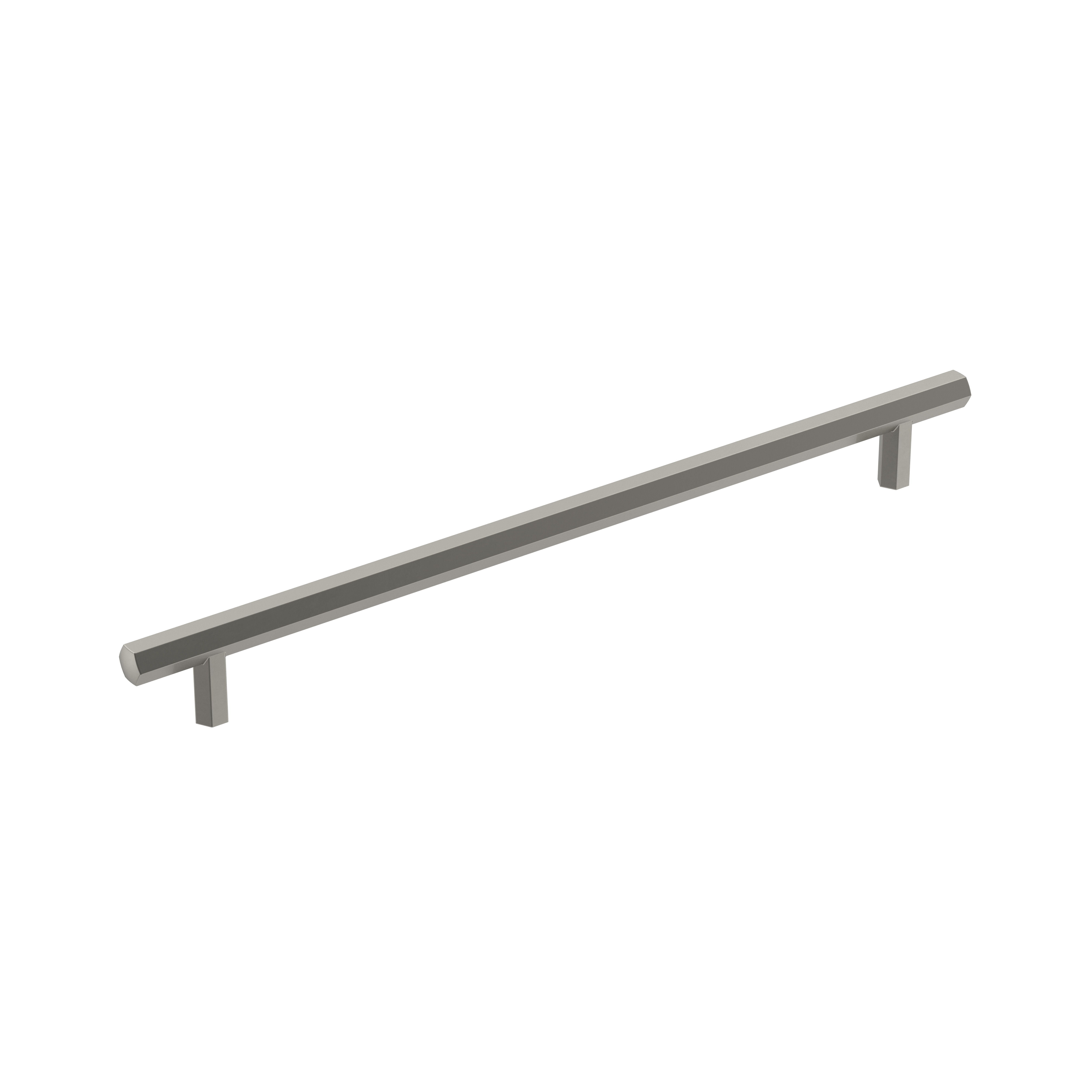 Allison by Amerock BP36877G10 Caliber 10-1/16 in (256 mm) Center-to-Center Satin Nickel Cabinet Pull