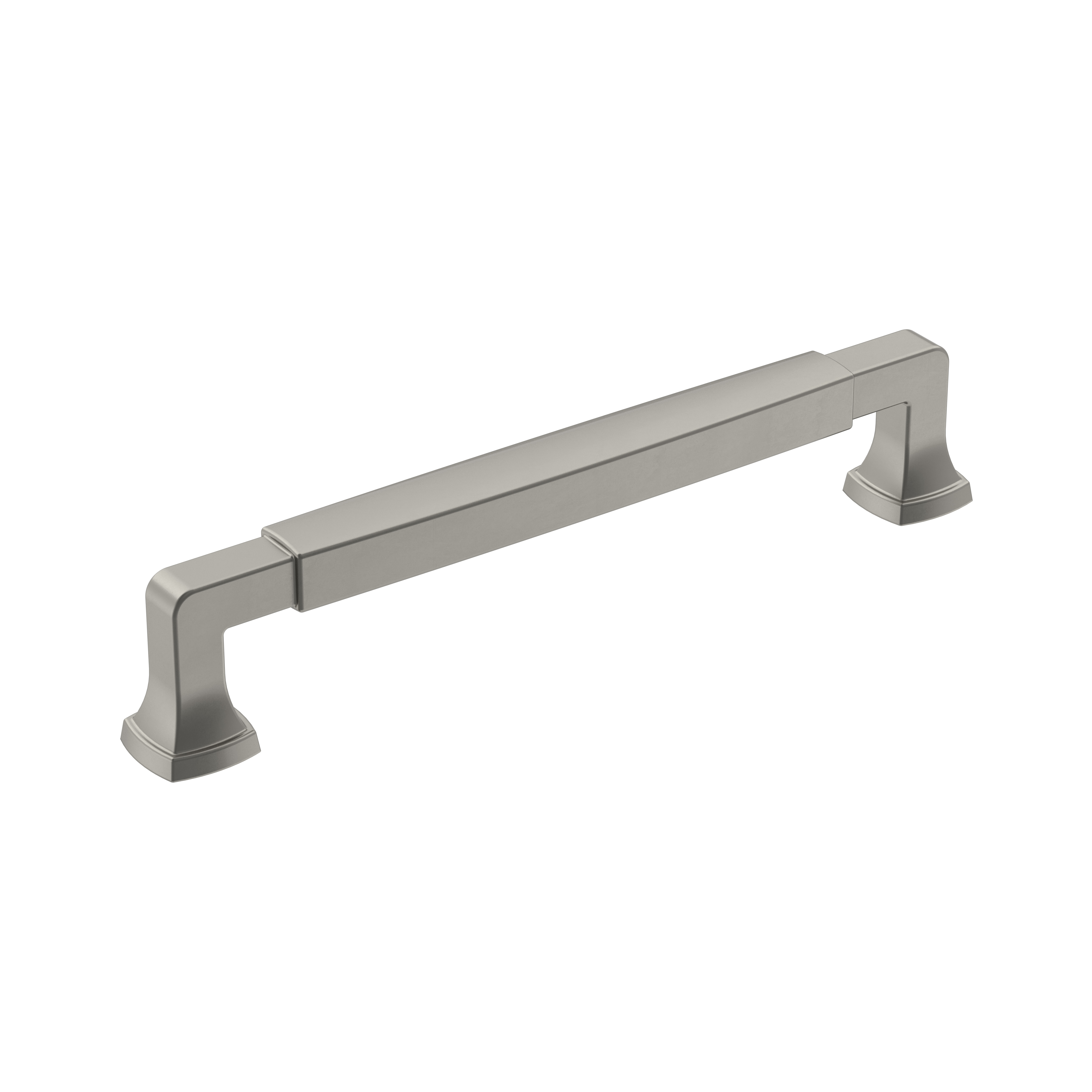 Allison by Amerock BP36889G10 Stature 6-5/16 in (160 mm) Center-to-Center Satin Nickel Cabinet Pull