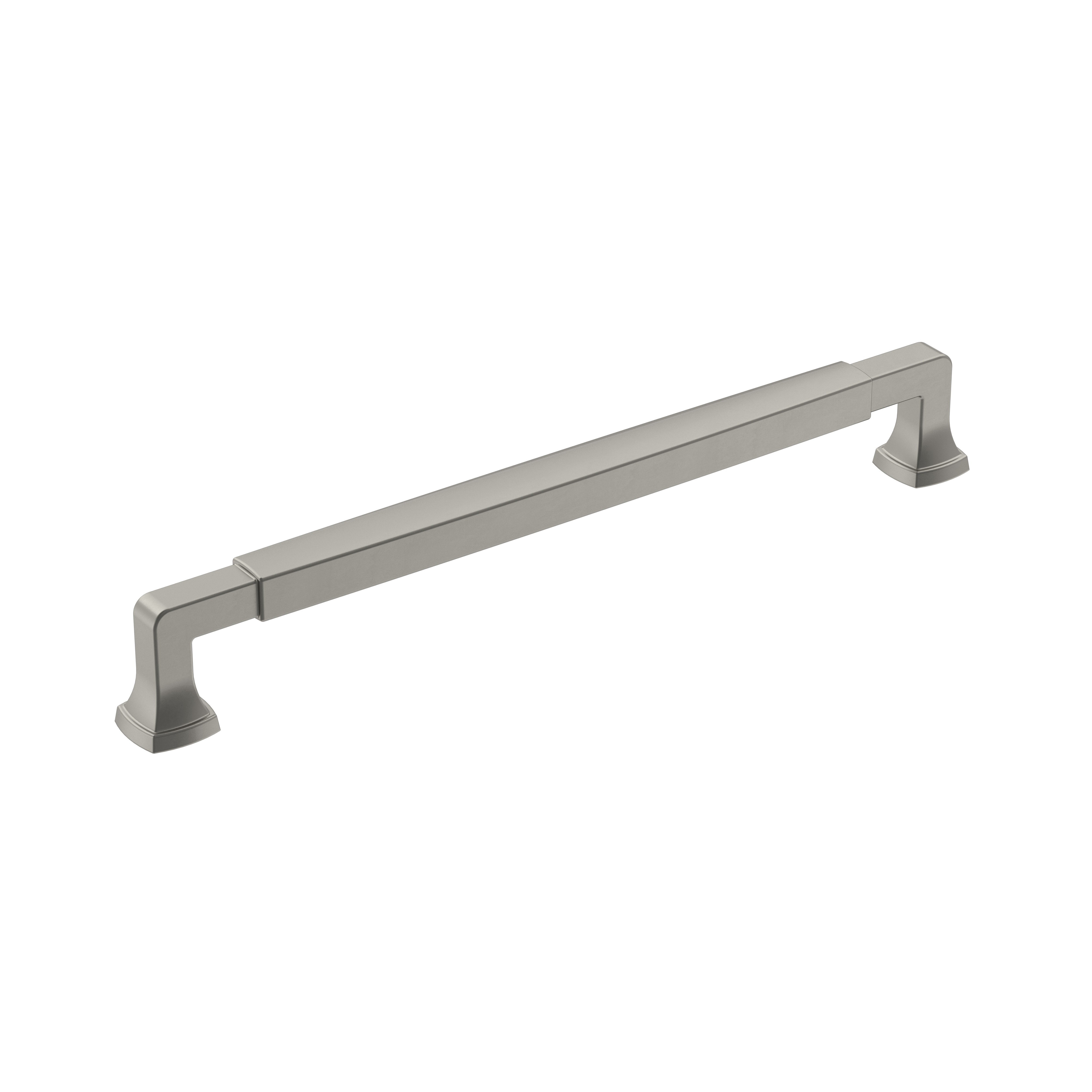 Allison by Amerock BP36890G10 Stature 8-13/16 in (224 mm) Center-to-Center Satin Nickel Cabinet Pull