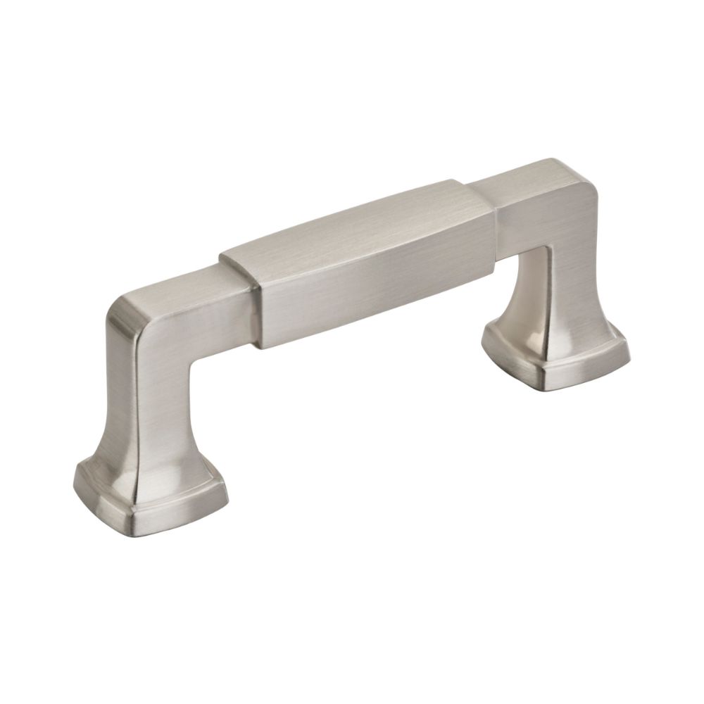 Amerock BP36891G10 Stature 3 in (76 mm) Center-to-Center Satin Nickel Cabinet Pull