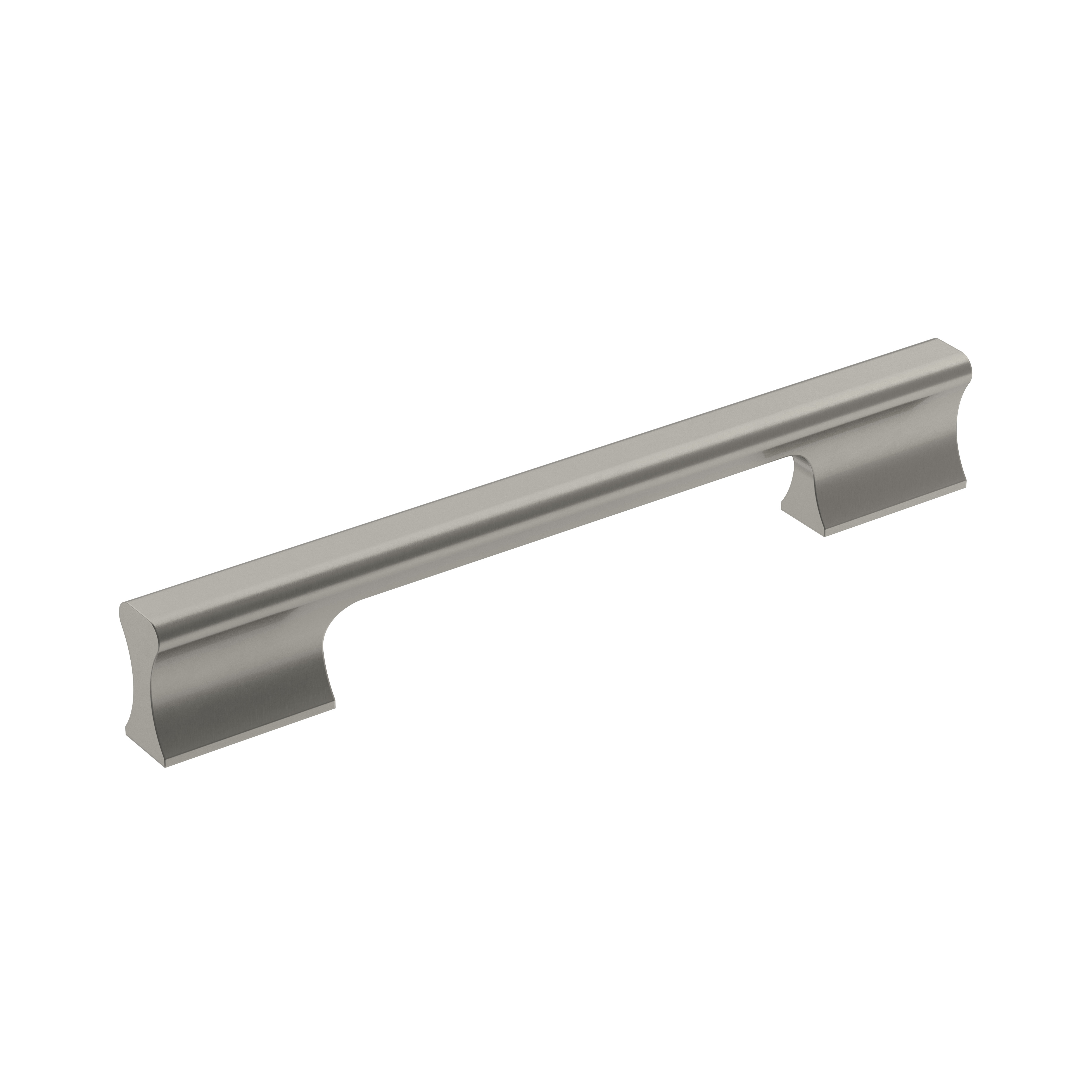 Allison by Amerock BP36839G10 Status 6-5/16 in (160 mm) Center-to-Center Satin Nickel Cabinet Pull