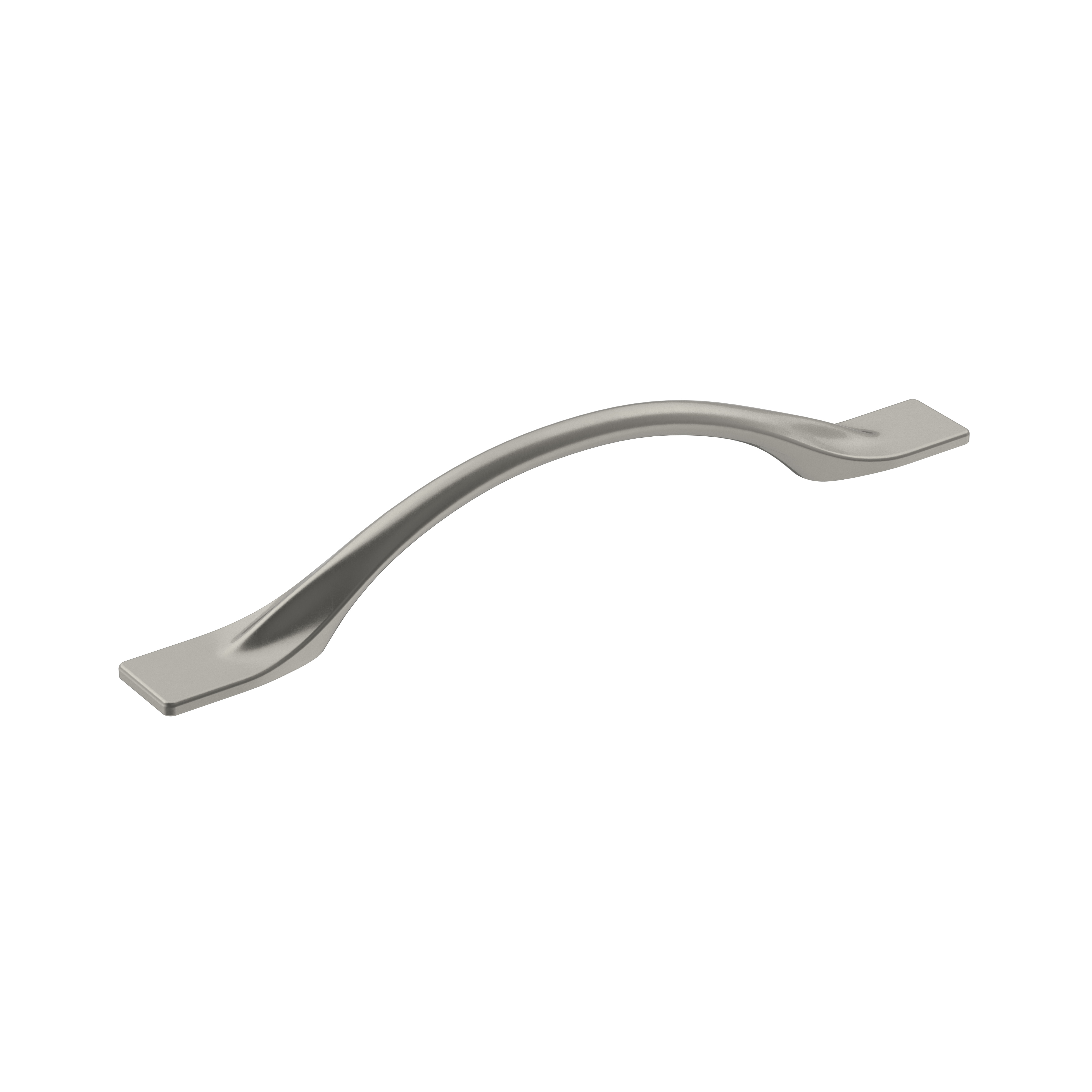 Allison by Amerock BP36918G10 Uprise 5-1/16 in (128 mm) Center-to-Center Satin Nickel Cabinet Pull