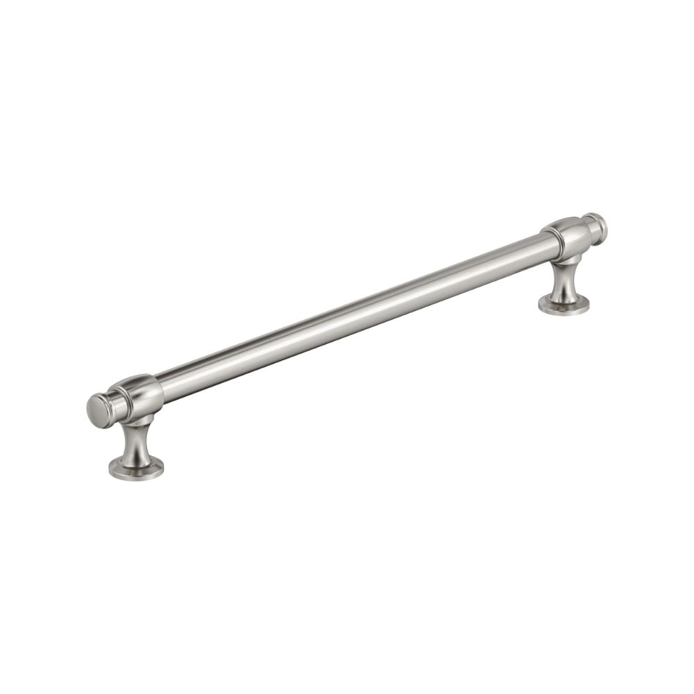 Amerock BP36772G10 Winsome 10-1/16 inch (256mm) Center-to-Center Satin Nickel Cabinet Pull