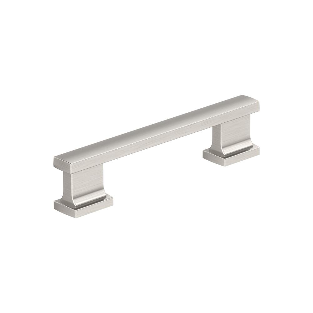 Amerock BP37091G10 Triomphe 3-3/4 inch (96mm) Center-to-Center Satin Nickel Cabinet Pull