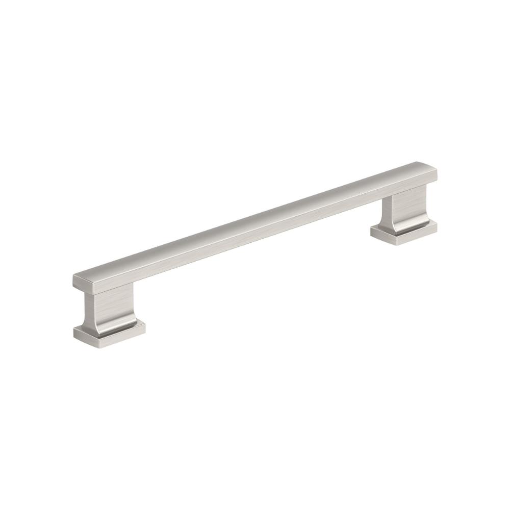 Amerock BP37093G10 Triomphe 6-5/16 inch (160mm) Center-to-Center Satin Nickel Cabinet Pull