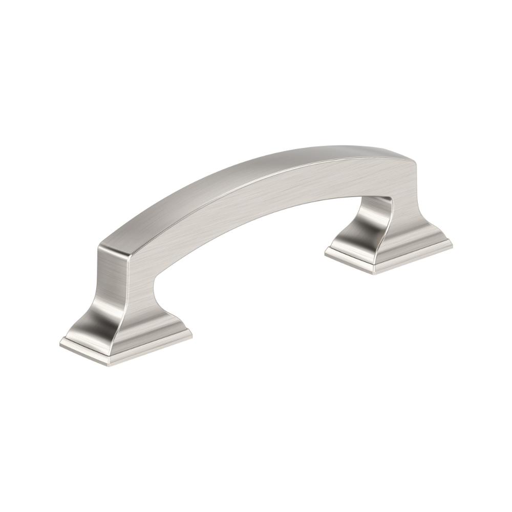 Amerock BP37120G10 Incisive 3 inch (76mm) Center-to-Center Satin Nickel Cabinet Pull