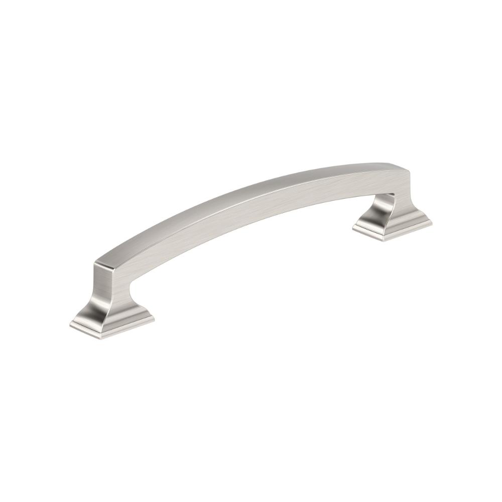 Amerock BP37122G10 Incisive 5-1/16 inch (128mm) Center-to-Center Satin Nickel Cabinet Pull