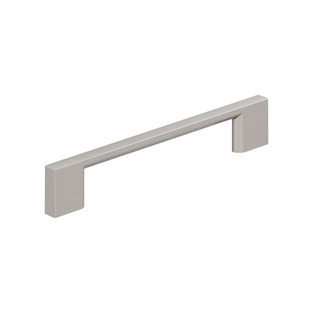 Amerock BP37132G10 Cityscape 5-1/16 inch (128mm) Center-to-Center Satin Nickel Cabinet Pull