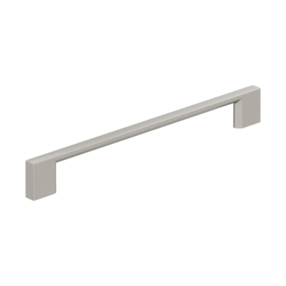 Amerock BP37134G10 Cityscape 7-9/16 inch (192mm) Center-to-Center Satin Nickel Cabinet Pull