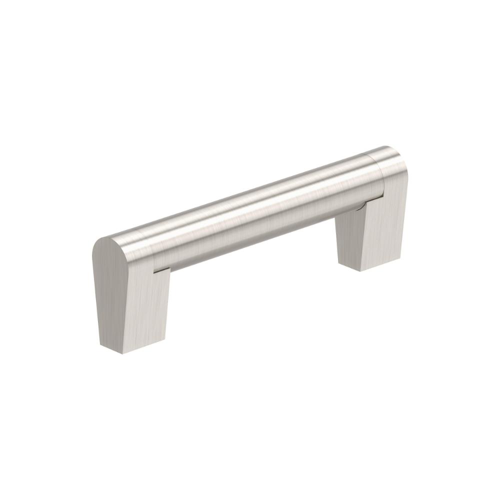 Amerock BP37141G10 Composite 3-3/4 inch (96mm) Center-to-Center Satin Nickel Cabinet Pull