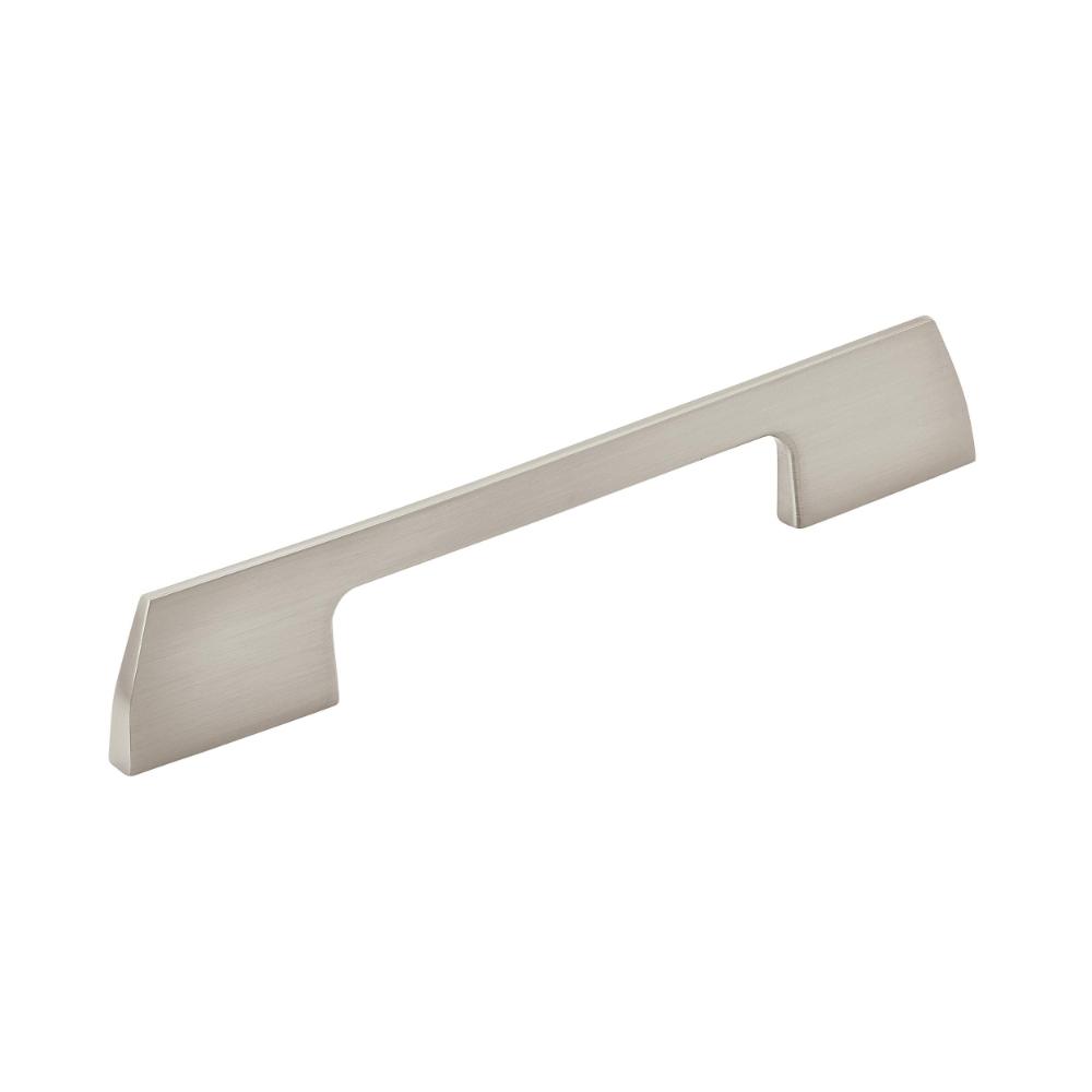 Amerock BP37301G10 Angle 5-1/16 inch (128mm) Center-to-Center Satin Nickel Cabinet Pull