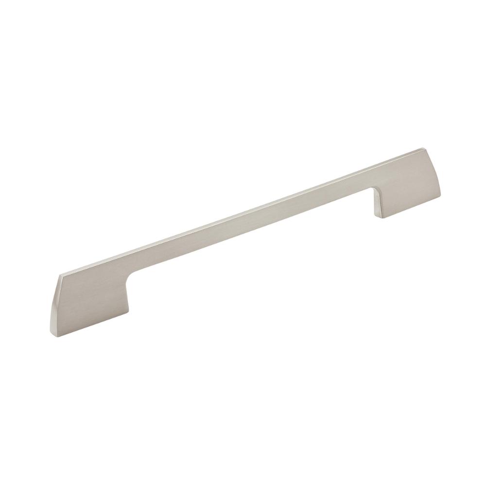 Amerock BP37302G10 Angle 7-9/16 inch (192mm) Center-to-Center Satin Nickel Cabinet Pull