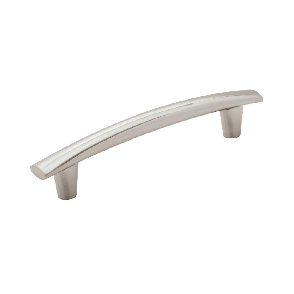 Amerock BP37311G10 Willow 5-1/16 inch (128mm) Center-to-Center Satin Nickel Cabinet Pull