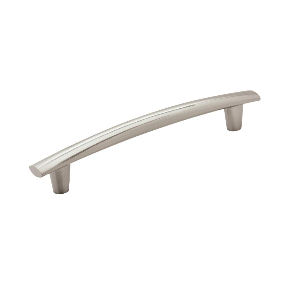 Amerock BP37312G10 Willow 6-5/16 inch (160mm) Center-to-Center Satin Nickel Cabinet Pull