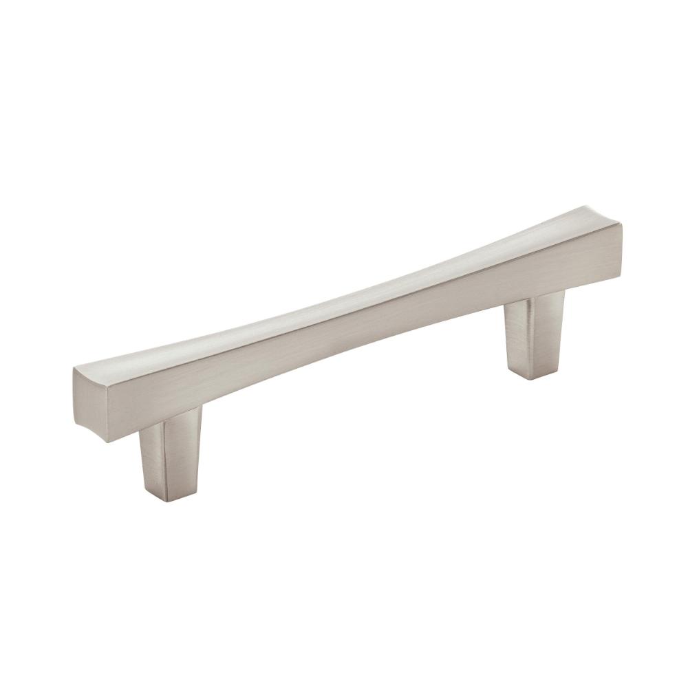 Amerock BP37322G10 Pailou 3-3/4 inch (96mm) Center-to-Center Satin Nickel Cabinet Pull