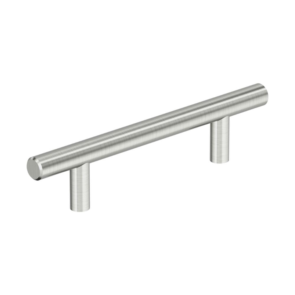 Amerock BP37241SS Bar Pulls Hollow 3-3/4 inch (96mm) Center-to-Center Stainless Steel Cabinet Pull