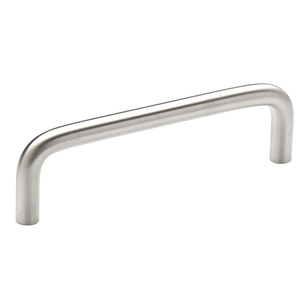 Amerock BP76313CS26D Wire Pulls 3-3/4 inch (96mm) Center-to-Center Brushed Chrome Cabinet Pull