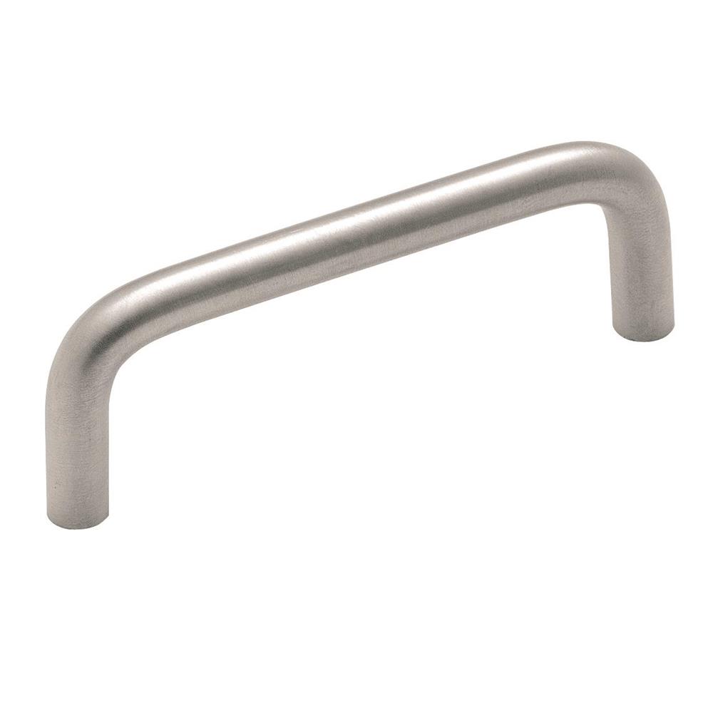 Amerock BP86526D Brass Wire Pulls 3 in (76 mm) Center Cabinet Pull - Brushed Chrome