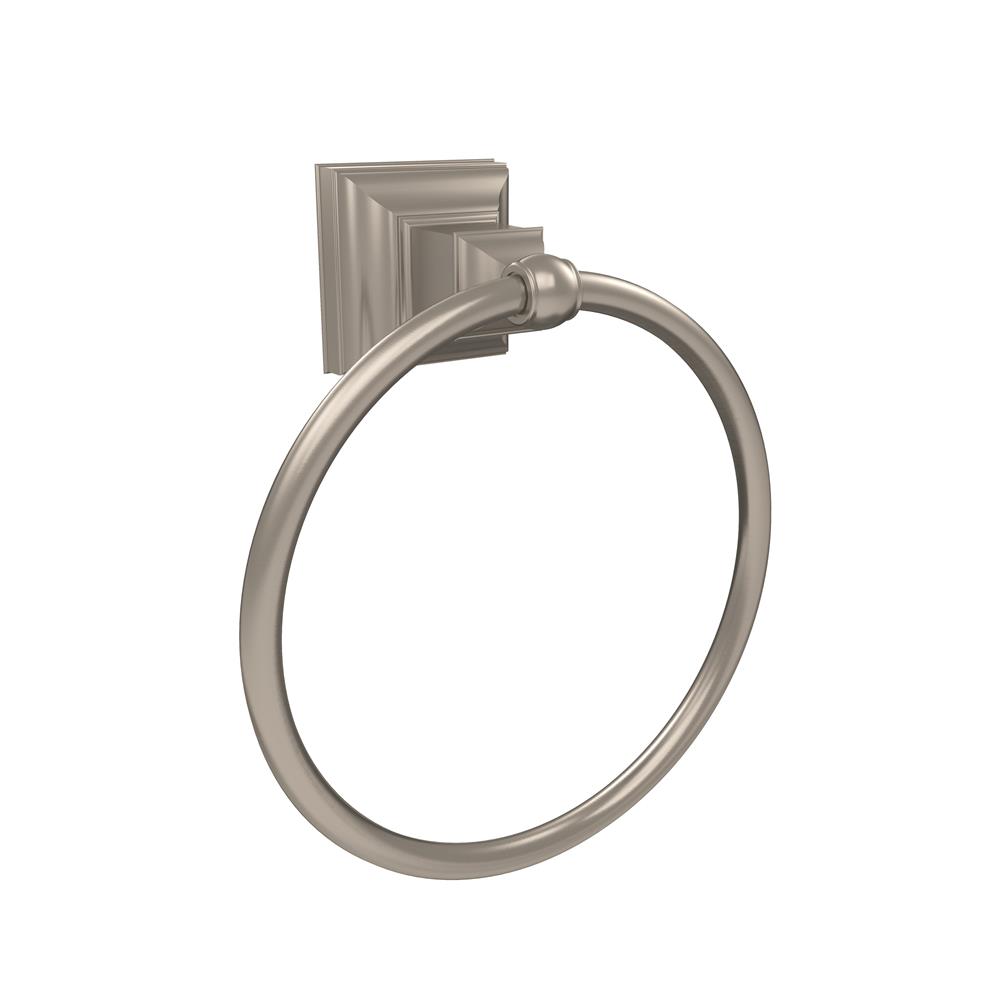 Amerock BH26511G10 Markham 6-7/8 in (175 mm) Length Towel Ring in Brushed Nickel