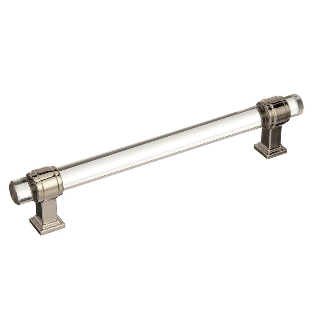 Best of Amerock BP36656CPN Glacio  6-5/16 in (160 mm) Center-to-Center Clear/Polished Nickel  Cabinet Pull