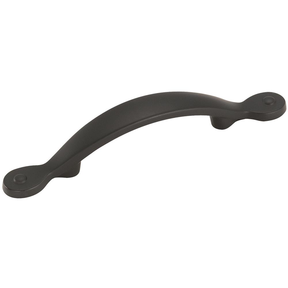 Allison by Amerock BP1590FB Inspirations 3 in (76 mm) Center-to-Center Flat Black Cabinet Pull