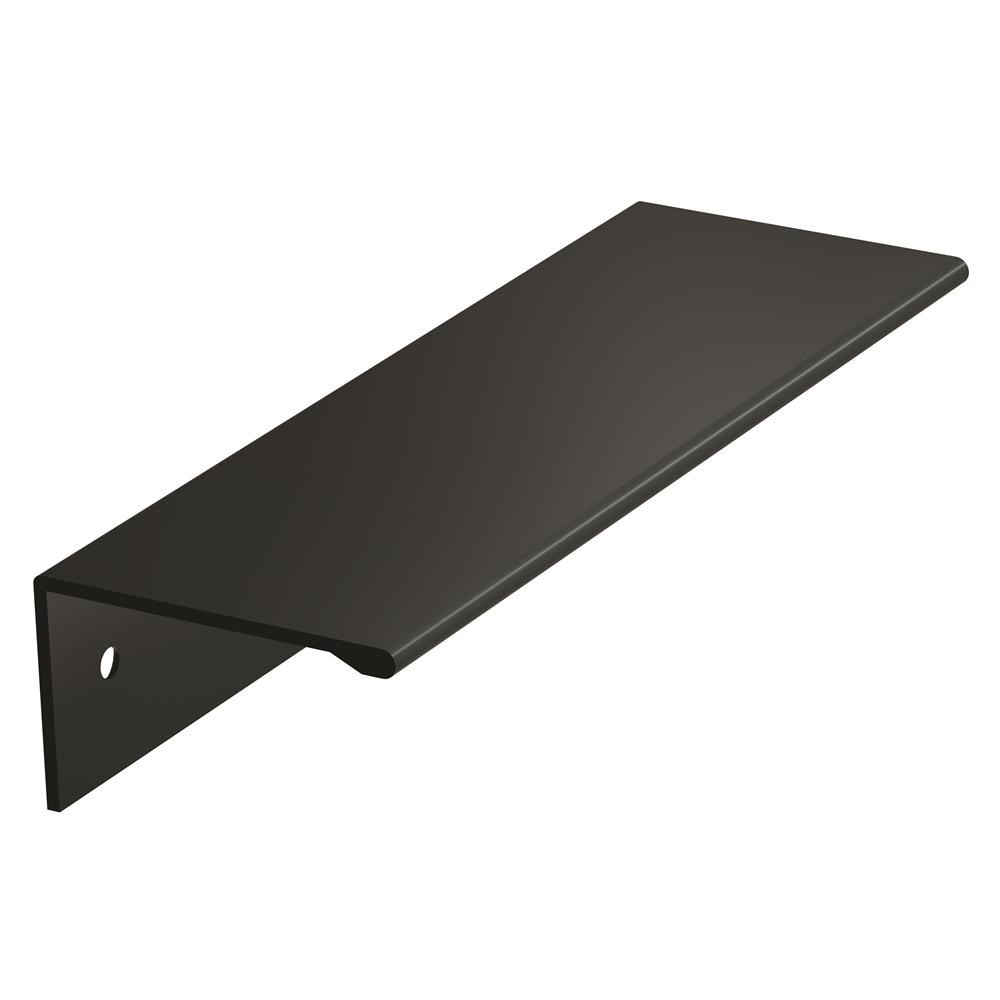 Allison by Amerock BP36574FB Edge Pull 3-3/4 in (96 mm) Center-to-Center Flat Black Cabinet Pull