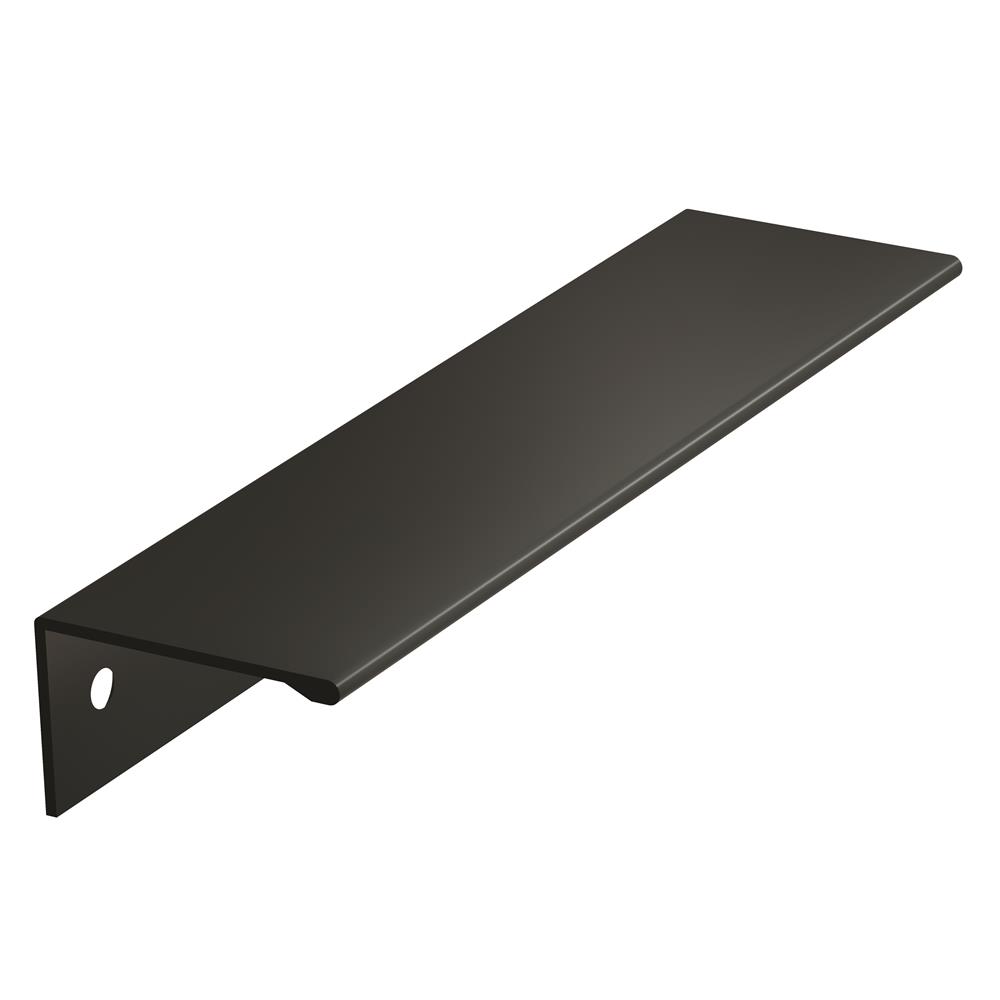Allison by Amerock BP36575FB Edge Pull 5-1/16 in (128 mm) Center-to-Center Flat Black Cabinet Pull