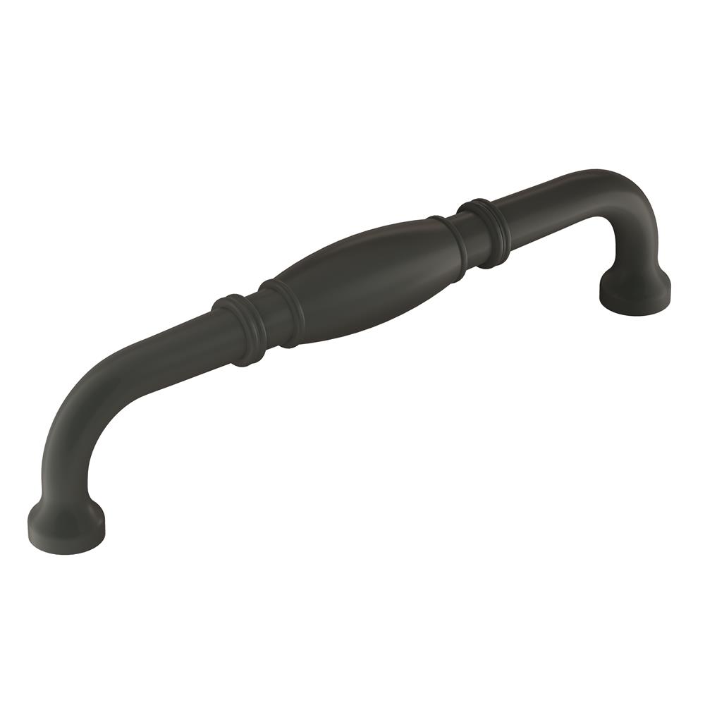 Allison by Amerock BP55245FB Granby 6-5/16 in (160 mm) Center-to-Center Matte Black Cabinet Pull