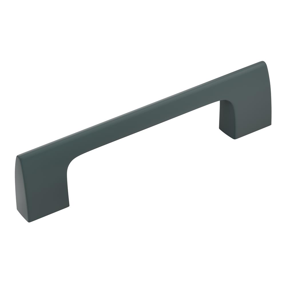 Amerock BP55365MB Riva 3-3/4 in (96 mm) Center-to-Center Matte Black Cabinet Pull