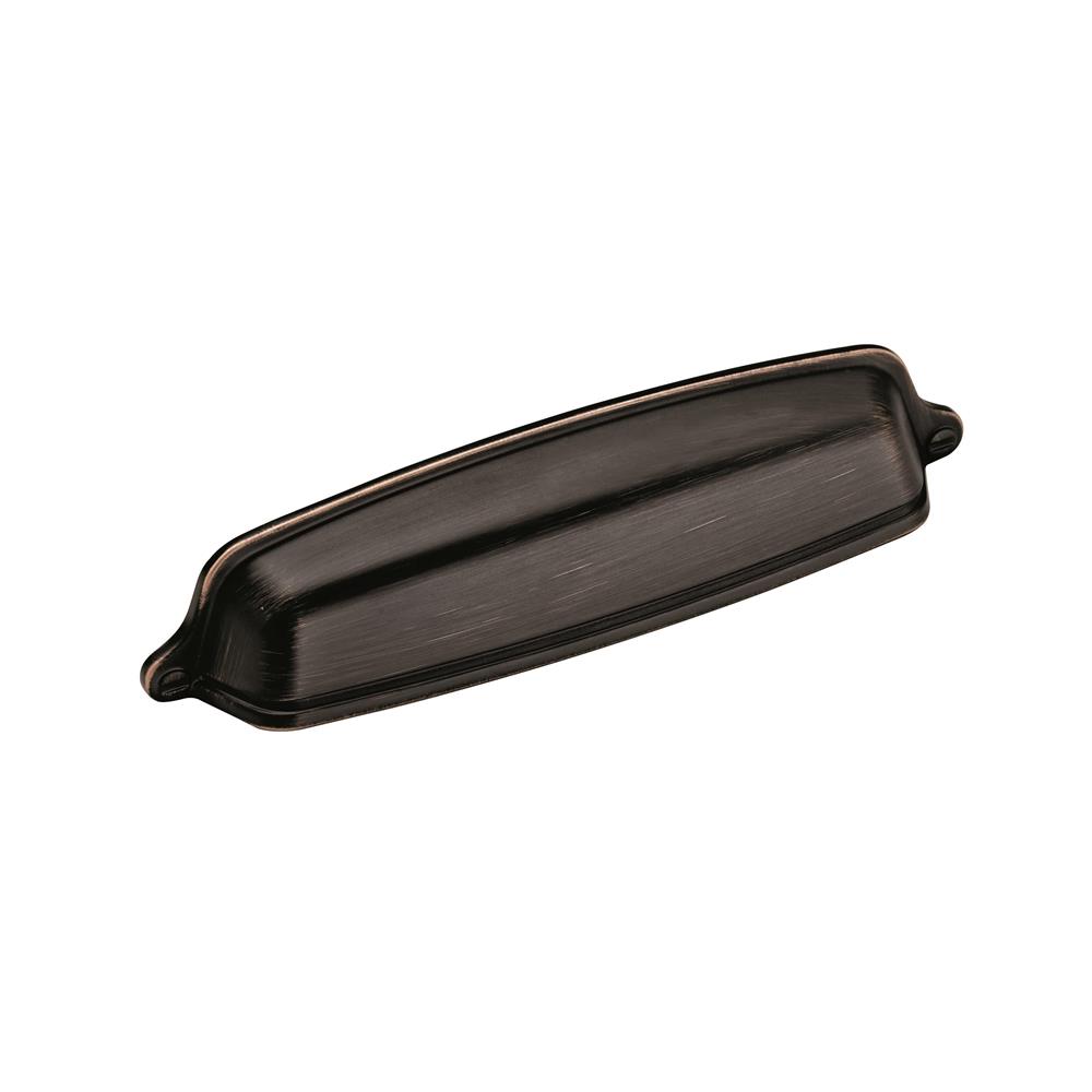 Allison by Amerock BP22439ORB Stature 5-1/16 in (128 mm) Center-to-Center Oil Rubbed Bronze Cabinet Cup Pull