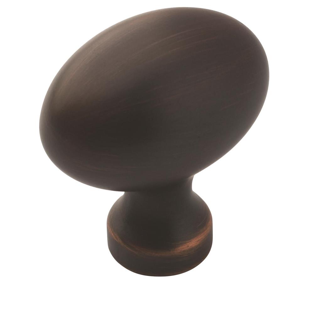Allison by Amerock 10BX53014ORB Vaile 1-3/8 in (35 mm) Length Oil-Rubbed Bronze Cabinet Knob - 10 Pack
