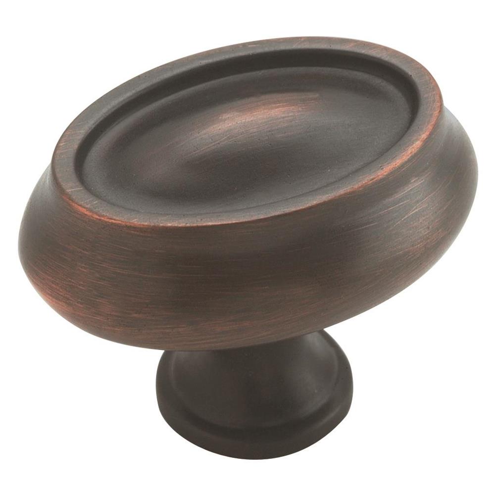 Amerock BP26127ORB Manor 1-1/2 in (38 mm) LGTH Cabinet Knob - Oil-Rubbed Bronze