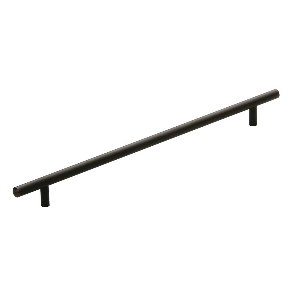Amerock BP19014ORB Bar Pull Collection 12-5/8 in (320 mm) Center Cabinet Pull - Oil-Rubbed Bronze