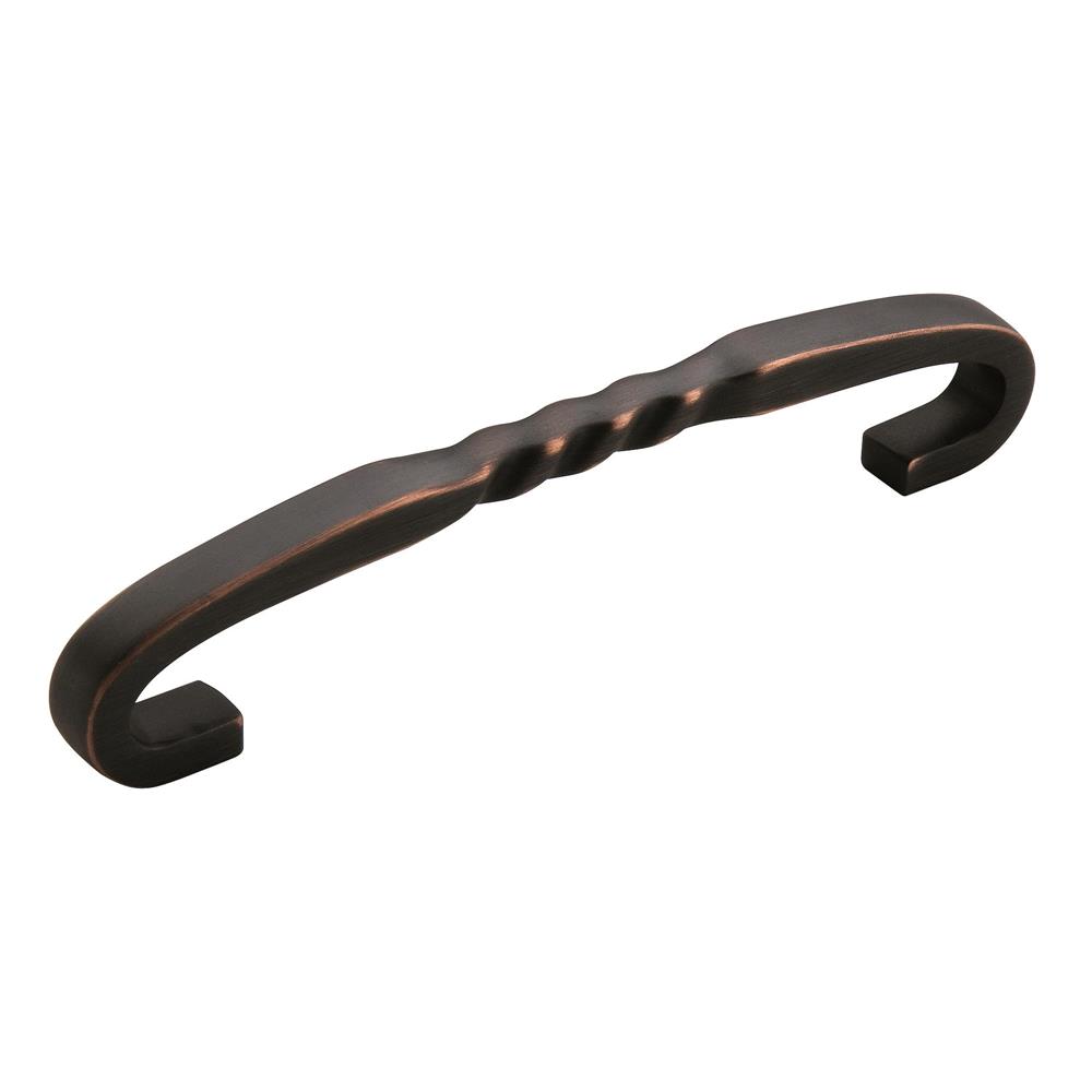 Amerock BP1785ORB Inspirations 5-1/16 in (128 mm) Center Cabinet Pull - Oil-Rubbed Bronze