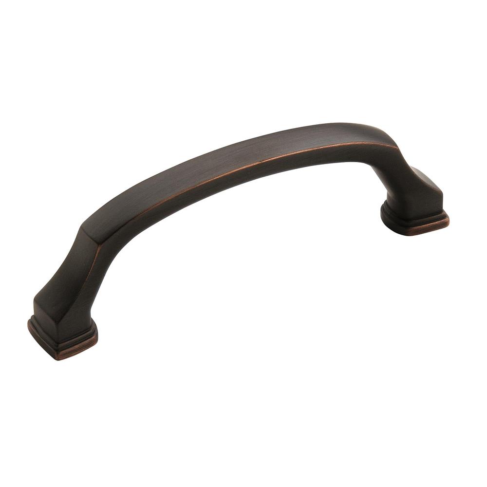 Amerock BP55344ORB Revitalize 3-3/4 inch (96mm) Center-to-Center Oil-Rubbed Bronze Cabinet Pull
