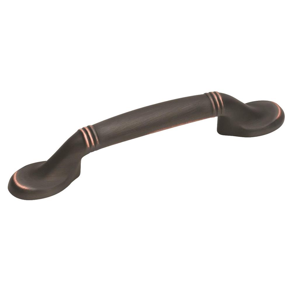 Amerock BP1300ORB Sterling Traditions 3 in (76 mm) Center Cabinet Pull - Oil-Rubbed Bronze